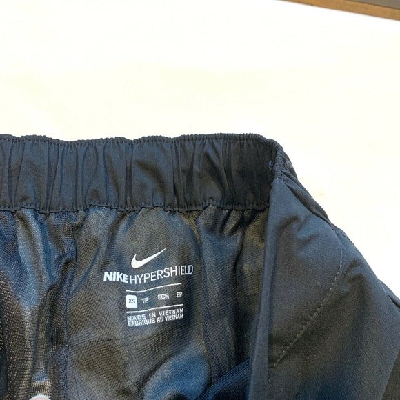 Nike Hypershield Waterproof Golf Pants Womens XS Rain Lined Ankle Zip Black NEW - Picture 5 of 12